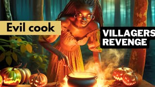 The Villagers vs The Evil Cook What happens next African Folktale [upl. by Naillil607]