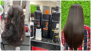 Full details process of keratin treatmentBenefits of hair keratinStep by stepGodrej Kera smooth [upl. by Alyosha]