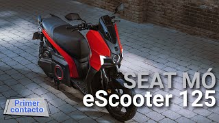 SEAT MÓ eScooter 125  manejamos la primer moto eléctrica de la firma española  Autocosmos [upl. by Noeruat364]