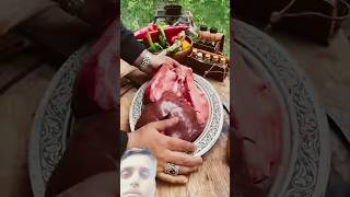 Id tog fogdog dfo food cooking steak outdoorcooking keşfet bushcraft bbq instral seafood [upl. by Silva]