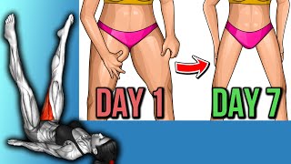 7 Day 7 Min 7 Exercises For Slimmer Thighs [upl. by Aicined222]