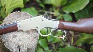 Uberti Scout  Silverboy 22LR lever action [upl. by Ilhsa]