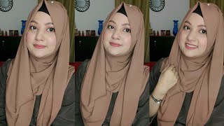 2 Minute Hijab Style 2022 Simple and Easy Hijab Tutorial with Kurti  Tahmina Shova 💝💝 [upl. by Ettenil]