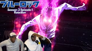 SEMIPRO FOOTBALLERS REACT TO BLUE LOCK SEASON 2 EPISODE 1THE BEST FOOTBALL ANIME IS BACK [upl. by Taimi]