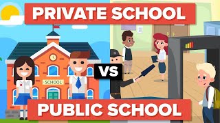 Private School vs Public School  How Do The Students Compare [upl. by Fortunia548]