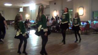 The McDadeCara School of Irish Dance at The Gathering at The Philadelphia Irish Center [upl. by Eimoan131]