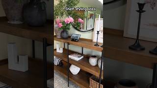 SHELF STYLING SIMPLE IDEAsideboard decorideas shelfstyling sideboard fypshorts decoratewithme [upl. by Aulea]