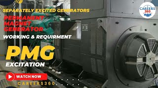 PMG Permanent Magnet Generator  Excitation System  Separately Excited Generators [upl. by Drofla]