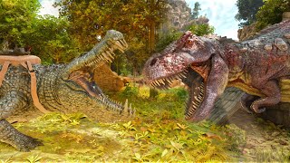 THE DEINOSUCHUS HAS ARRIVED  ARK THE CENTER [upl. by Moskow975]