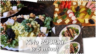 Miej te produkty ZAWSZE w lodówce   3 KETO posiłki w 5 MINUT dla zabieganych [upl. by Jaine888]