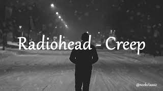 Radiohead  Creep Lyrics [upl. by Eohce681]