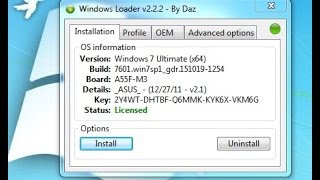 Windows 7 Orjinal Yapma Etkinleştirme [upl. by Previdi]