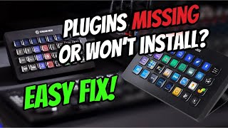 Stream Deck Plugins Missing or wont Install Easy Fix [upl. by Astri136]