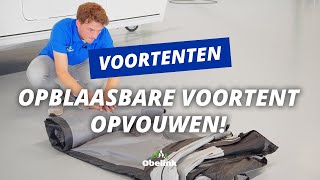 Hoe kan ik mijn opblaasbare voortent opvouwen  Obelink [upl. by Garceau]