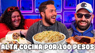 Convertimos 100 pesos en Alta Cocina ft cheflandeta [upl. by Antonia]