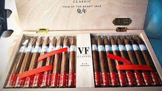 Neu VegaFina Year of the Rabbit Torpedo unboxing  Zigarren Review [upl. by Etsirk262]