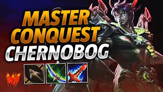 CHERNOBOG HAY QUE ESPERAR A LATE NO  Warchi  Smite Master Conquest [upl. by Yelena]