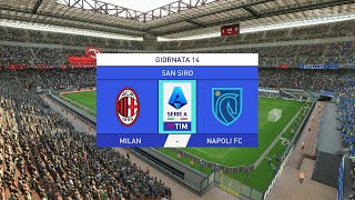 Fifa 23  AC Milan vs Napoli  Messias  Giroud  Rebic  Serie A 20222023 [upl. by Hortense]