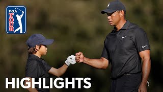 Team Woods Highlights from the 2021 PNC Championship proam  2021 [upl. by Alviani]