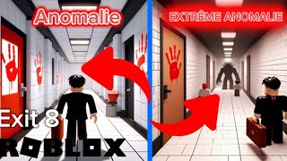 TROUVE L’ANOMALIE exit8 ROBLOX [upl. by Auqenes]