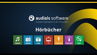 Audials 2016 in 120 Sekunden Hörbücher konvertieren [upl. by Adleme]