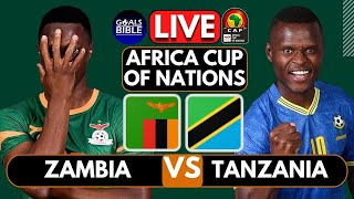 🔴ZAMBIA vs TANZANIA LIVE  AFCON 2024  Full Match LIVE Today [upl. by Toddy507]