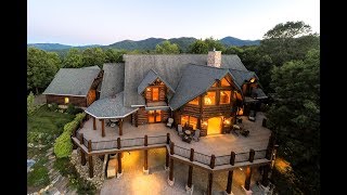 Spacious Luxury Log Cabin with Fabulous Vistas of The Great Smoky Mountains [upl. by Bobbi]