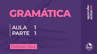 GRAMÁTICA  AULA 1  PARTE 1  INTRODUÇÃO [upl. by Aicnilav]