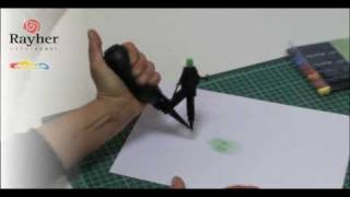 Vidéo de Rayher  Airbrush  ArtStyle  83330 Le Beausset [upl. by Aihsek]