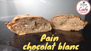 Recette du Pain au chocolat blanc fait maison [upl. by Ravaj]