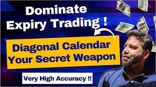 High Accuracy Expiry Day Trading Strategy  Diagonal Calendar  0dte Get pro with equityincome [upl. by Pallas]