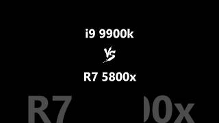 i9 9900k vs Ryzen 7 5800x [upl. by Nhguavoj]