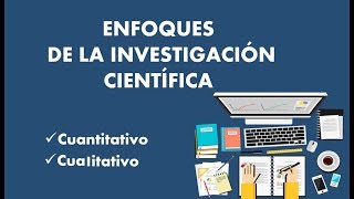 Enfoques de investigación cuantitativo y cualitativo [upl. by Annaig]