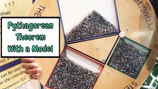 Pythagorean Theorem With a Model  Project Based Learning  Quick Learning [upl. by Arnaud267]