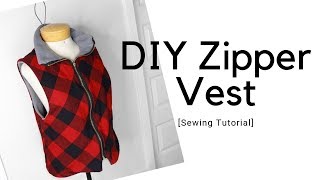 How to Sew a Vest with Lining [upl. by Reiner]