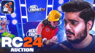 IPLRCPL Auctions Live  Real Cricket 24 with RahulRKGamer [upl. by Armbruster]