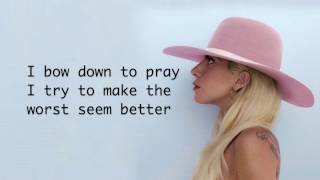 Lady Gaga  Million Reasons Lyrics [upl. by Caves]