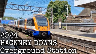 HACKNEY DOWNS Overground Station 2024 [upl. by Launcelot]