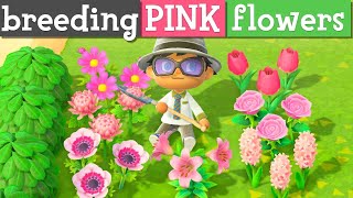 QUICK ways to get PINK flowers in Animal Crossing [upl. by Stormie]