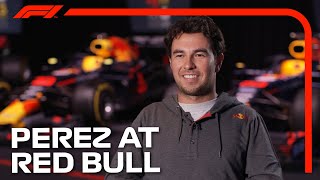 Sergio Perezs First Interview as a Red Bull Driver [upl. by Hung]