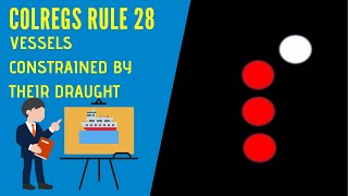 IRPCS Masterclass Rule 28 Vessels Constrained by Their Draught [upl. by Yaker365]