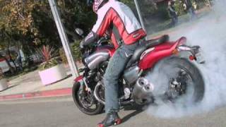 2010 Star VMAX Burnouts And Wheelies With Super Streetbike Magazine [upl. by Lester]