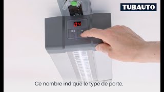 Programmation de la motorisation TUBAUTO ProCom 104 [upl. by Acissj]