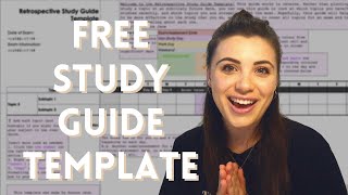 How to Use a Retrospective Study Guide  FREE TEMPLATE [upl. by Terri541]