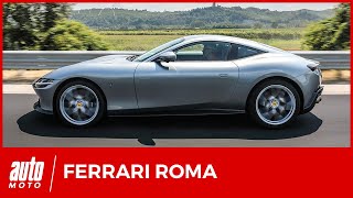 Essai Ferrari Roma  une supercar pour tous les jours [upl. by Anauqcaj]