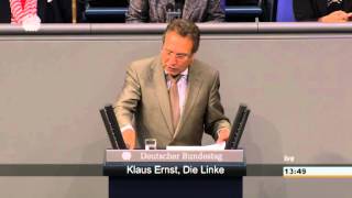 Klaus Ernst DIE LINKE Hände weg vom Streikrecht [upl. by Yngad348]