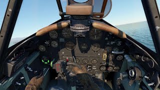 Вылет на ударном самолете Firefly FMkI в VR шлеме в War Thunder СБ режим [upl. by Attelocin]