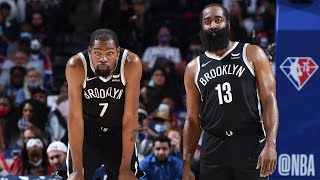 James Harden amp Kevin Durant COMBINE For 44 PTS 🔥 [upl. by Charie]