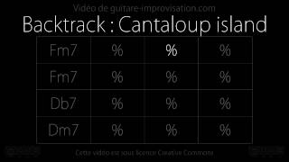 Cantaloupe Island 114bpm  Backing track [upl. by Duane]