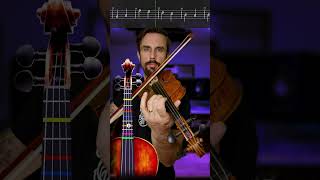 🎻 Johann Pachelbel  Canon in D Violin Tutorial with Sheet Music and Violin Tabs 🤘Part 2 [upl. by Richter]